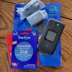 New, unactivated tracfone